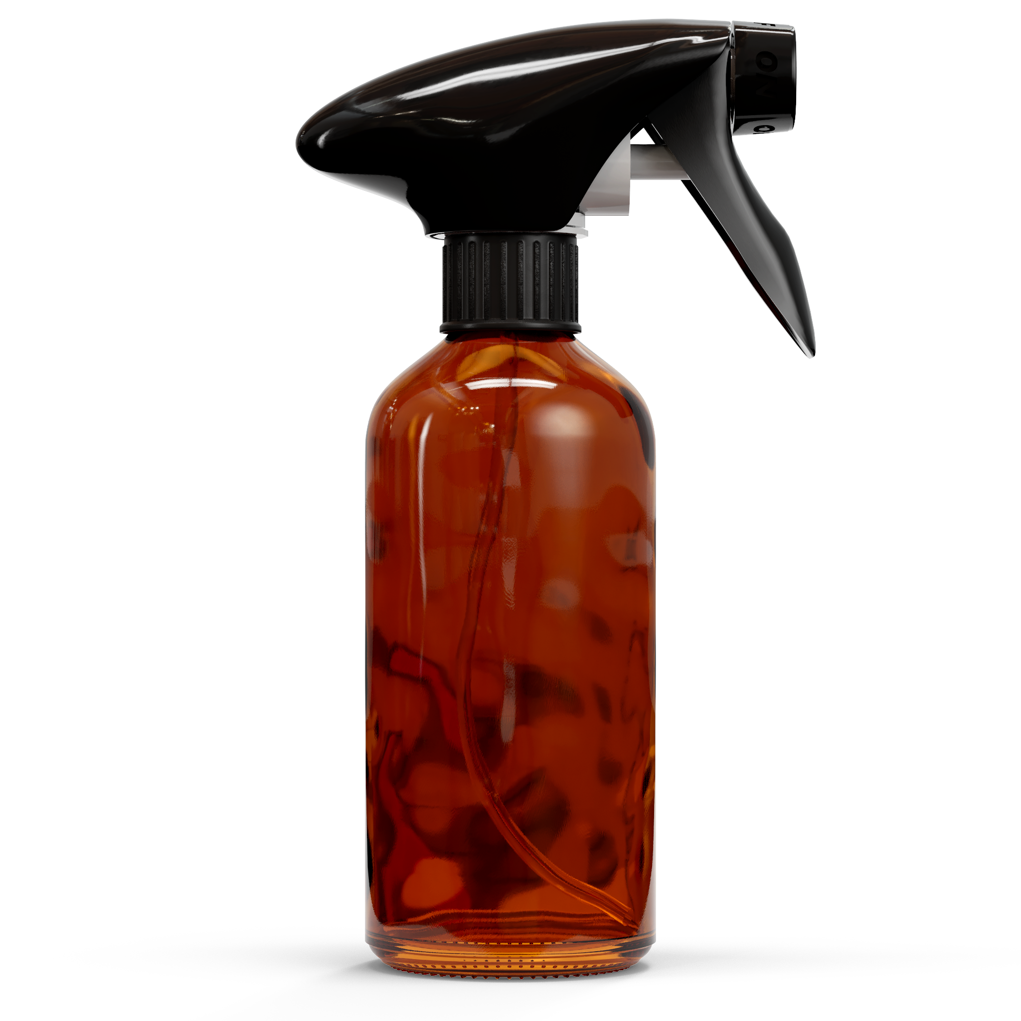 Glasflasche – Braun (einschließlich verschiedener Deckel)