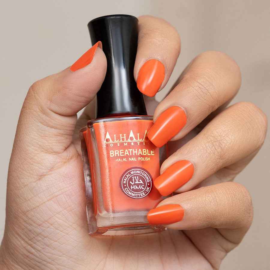 AL-141 AREEJ NAGELLAK ORANJE – Halal Cosmetica