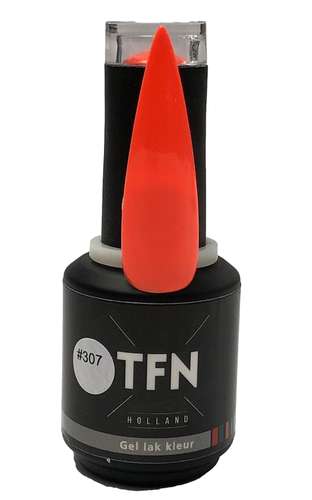 TFN Gel Lak Nr. 307 Neon Oranje - Hoogwaardige Gellak