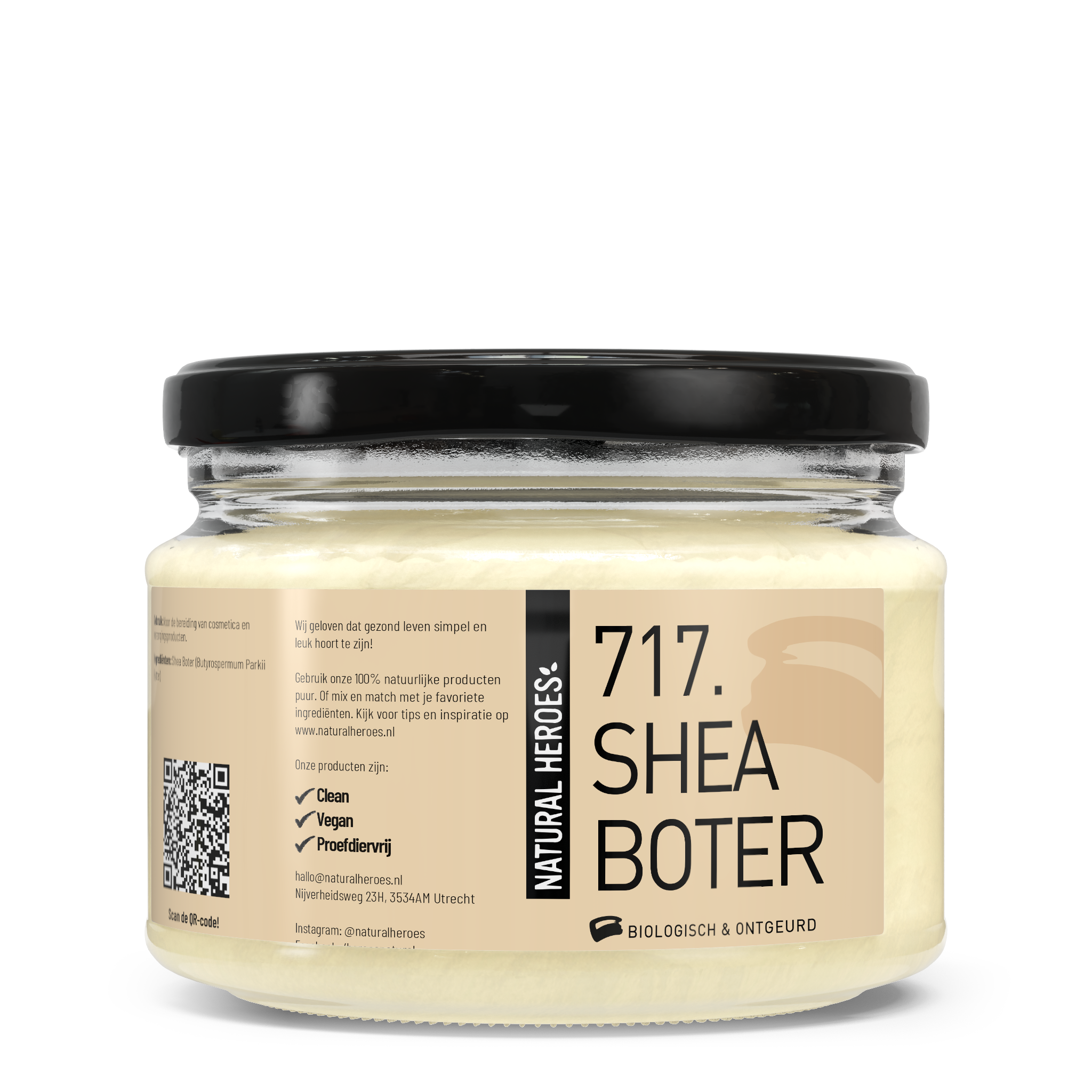 Sheabutter (Bio und deodoriert)