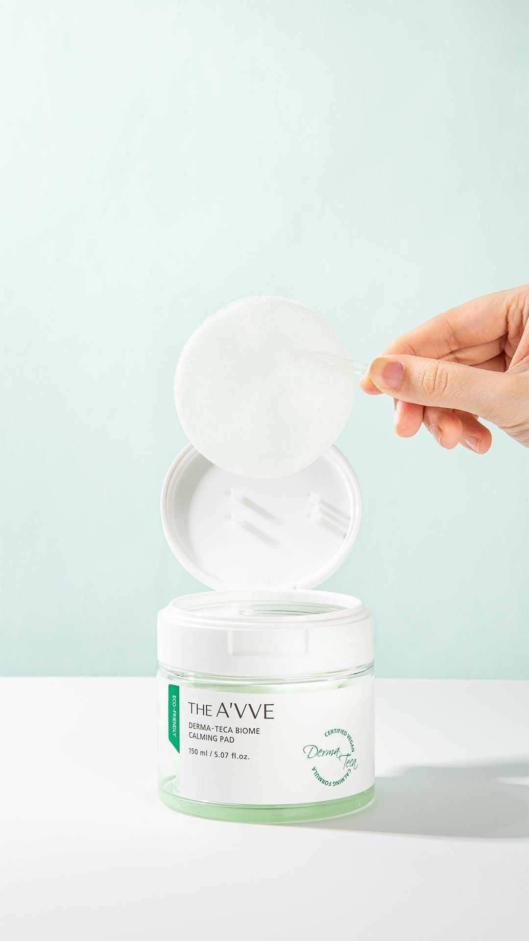 THE A'VVE Vegane Derma Teca Biome Hautberuhigende Pads