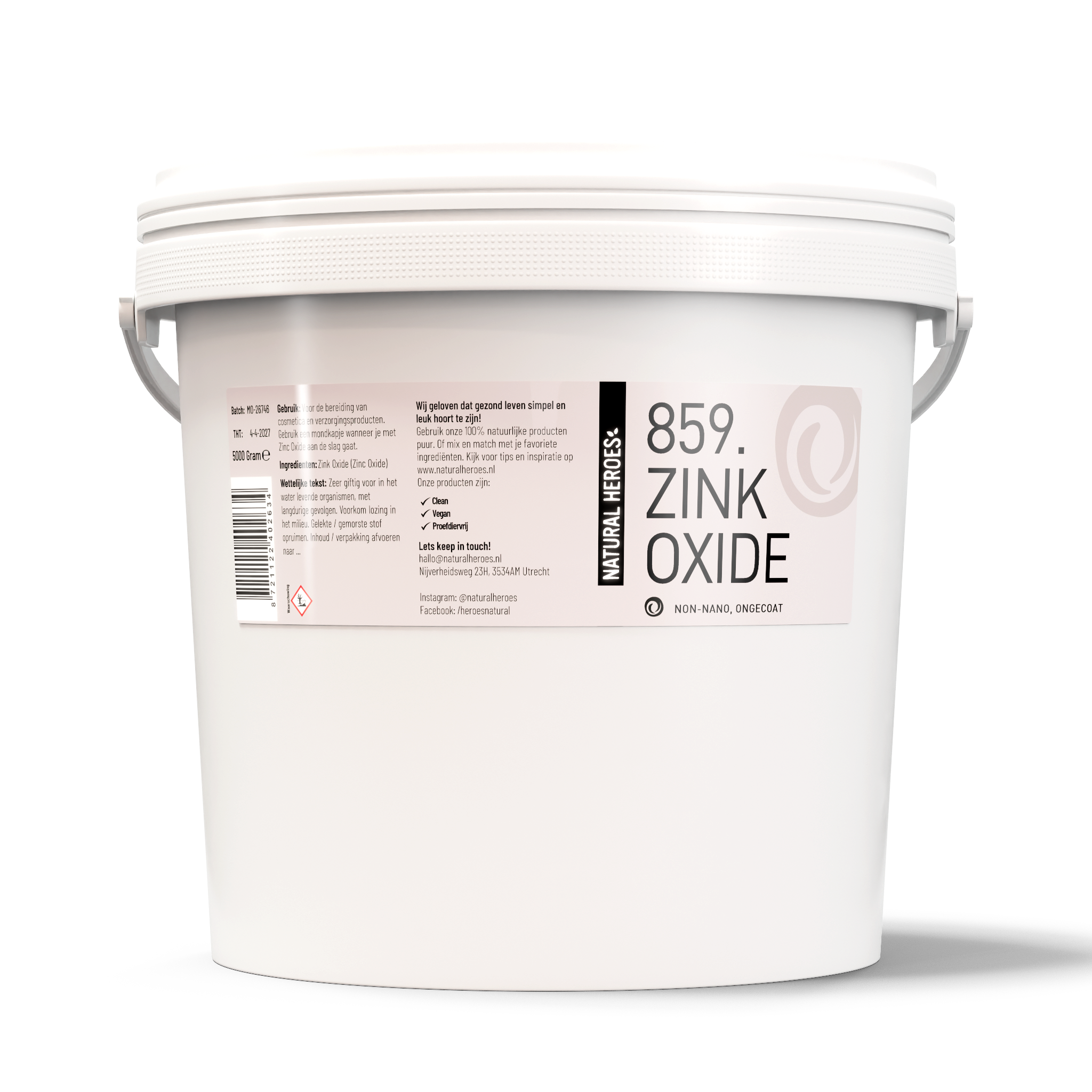 Zinkoxid (Nicht-Nano, Ongecoat)