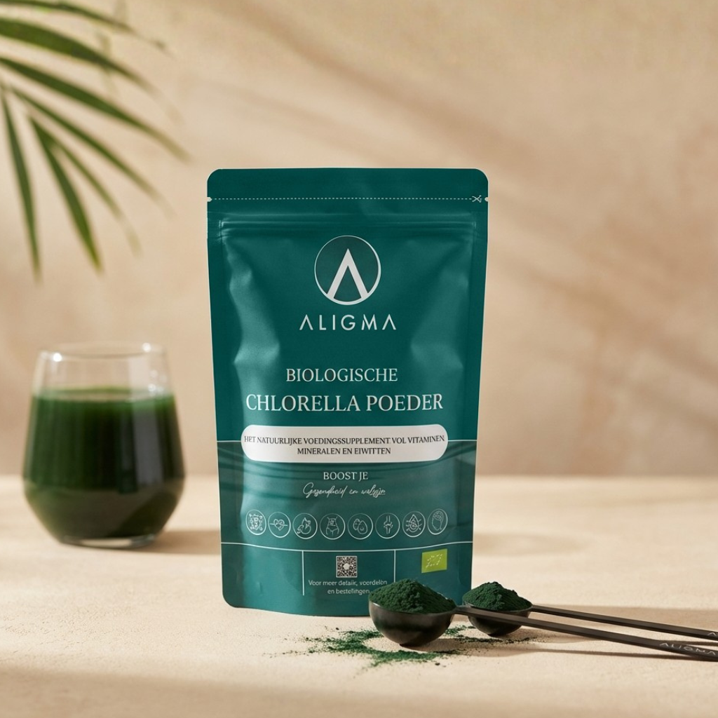 Organisches Chlorella-Pulver-Superfood 250 Gramm