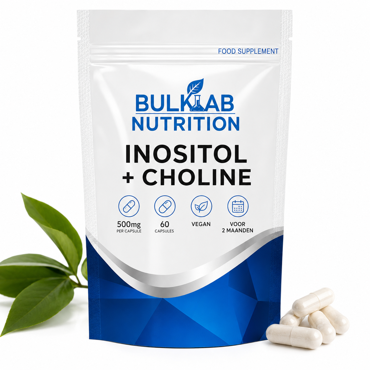 Inositol + Cholin – Kapseln – BulkLab Nutrition