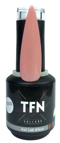 TFN Gel Lak Nr. D 035 Nude Oud Roze Hoogwaardige Kwaliteit