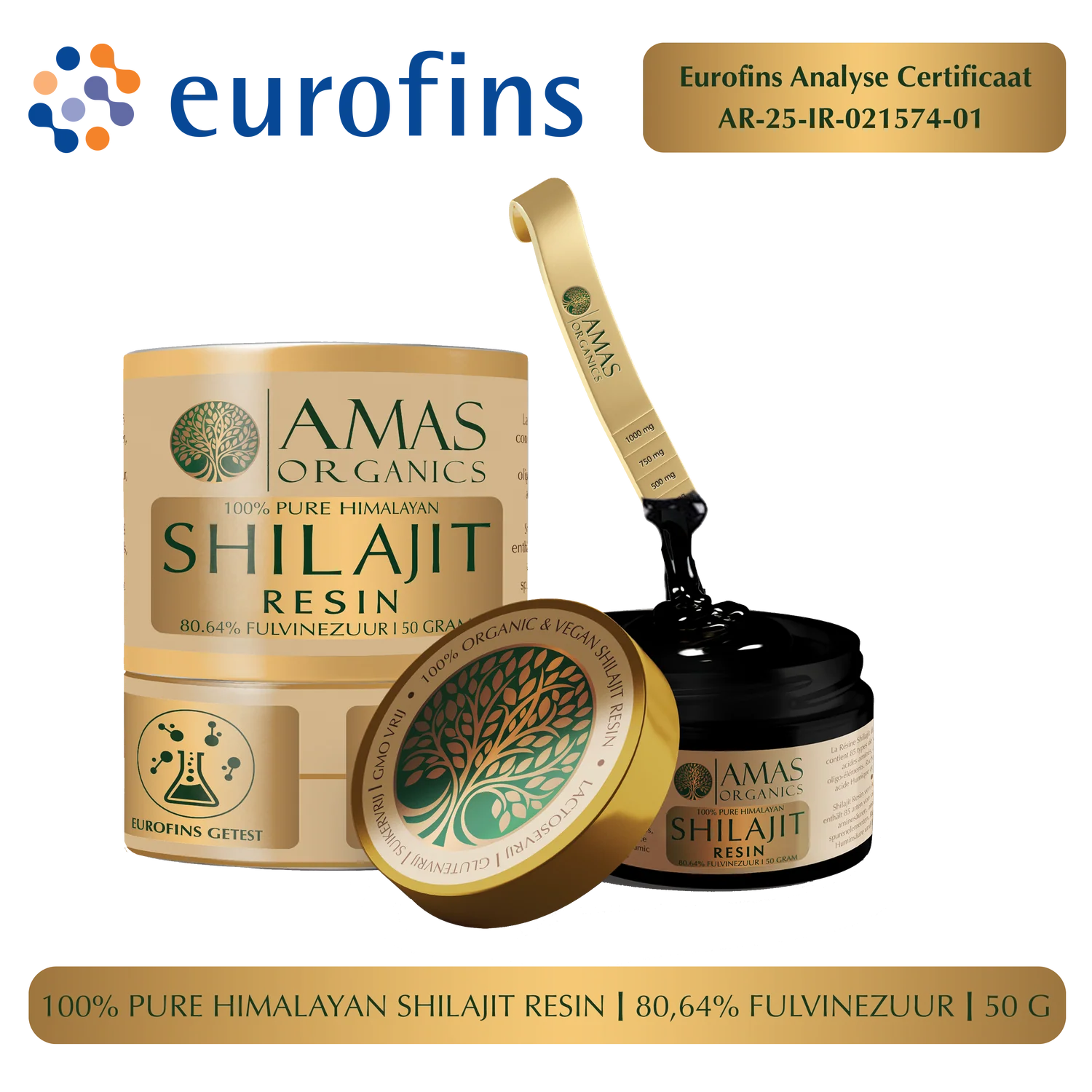 100 % REINES HIMALAYA-SHILAJIT-HARZ