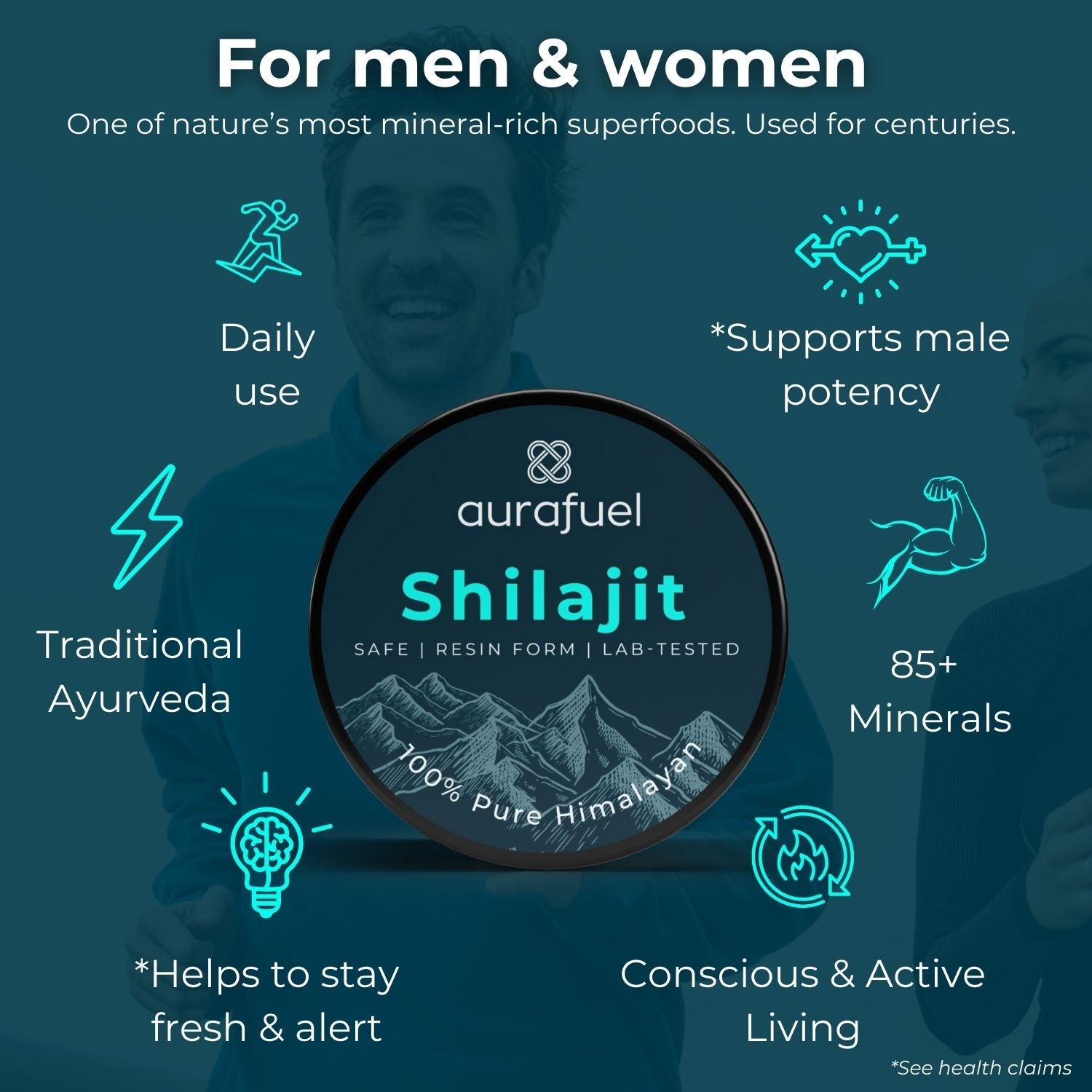 Reines Shilajit-Harz aus dem Himalaya – 100 % authentisch und gereinigt