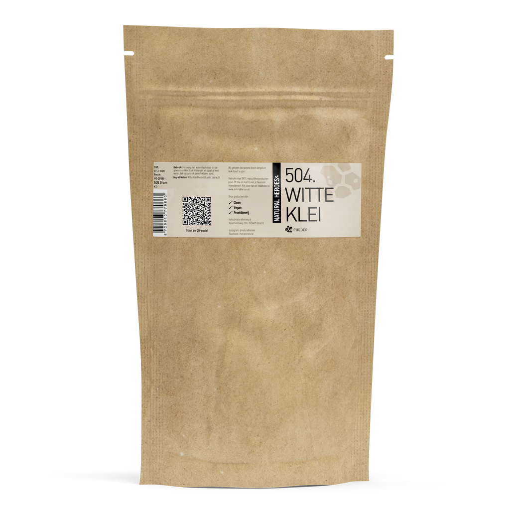 Weißes Tonpulver (Kaolin)