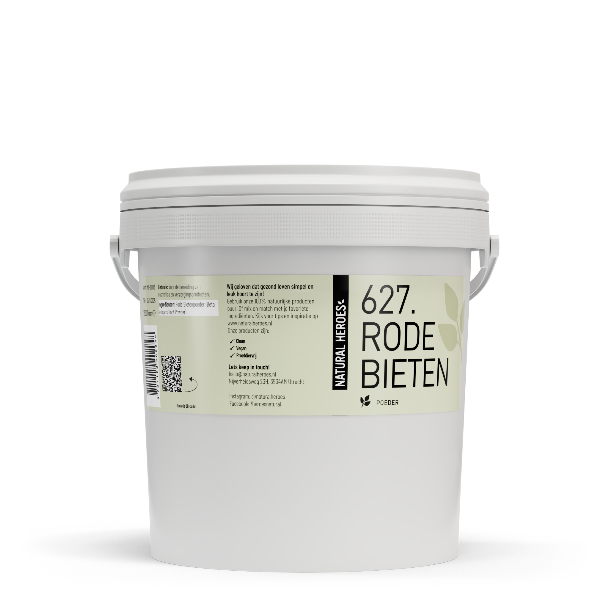 Rote Bete-Pulver