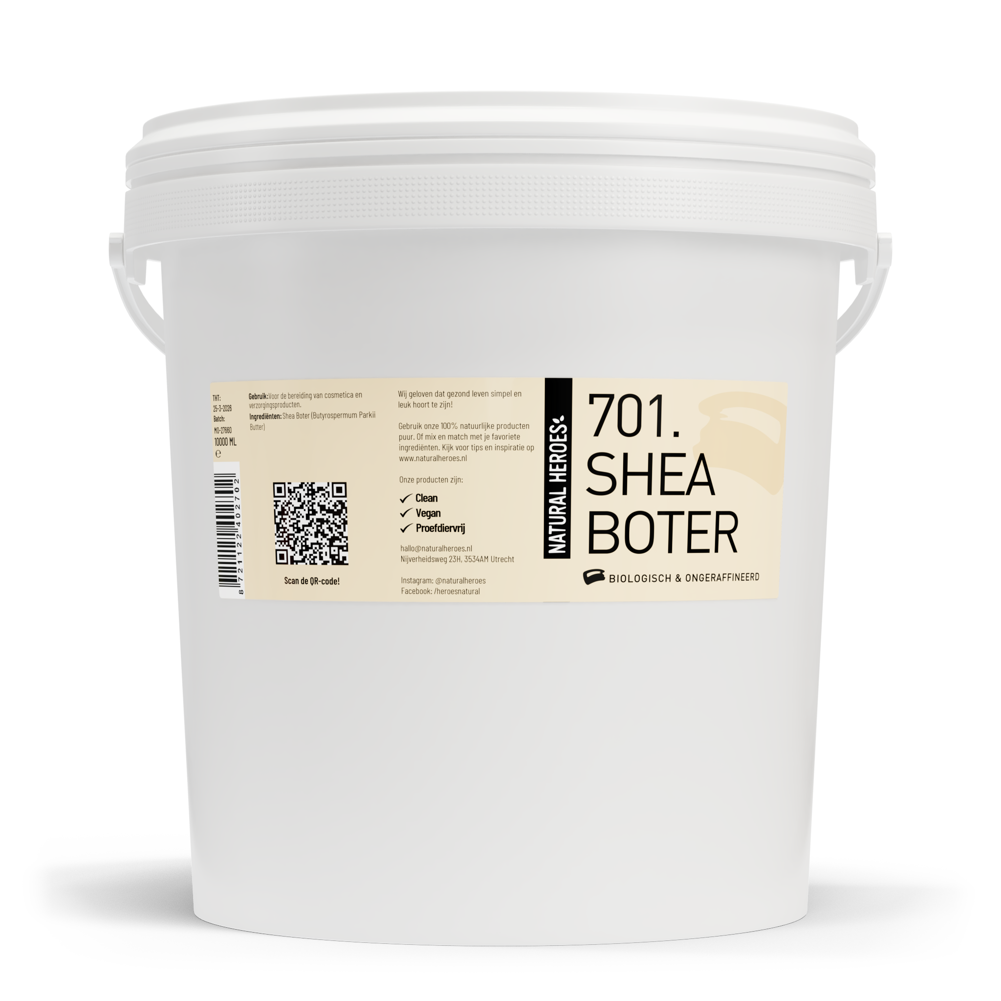 Sheabutter (Bio & Unraffiniert)