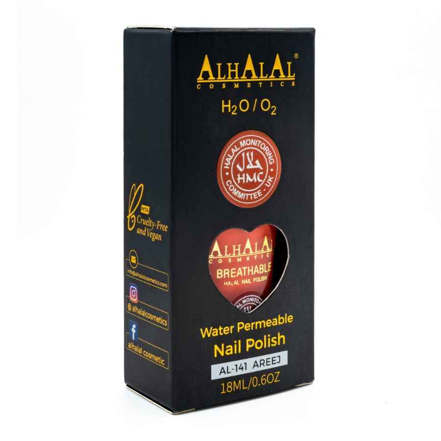 AL-141 AREEJ NAGELLAK ORANJE – Halal Cosmetica