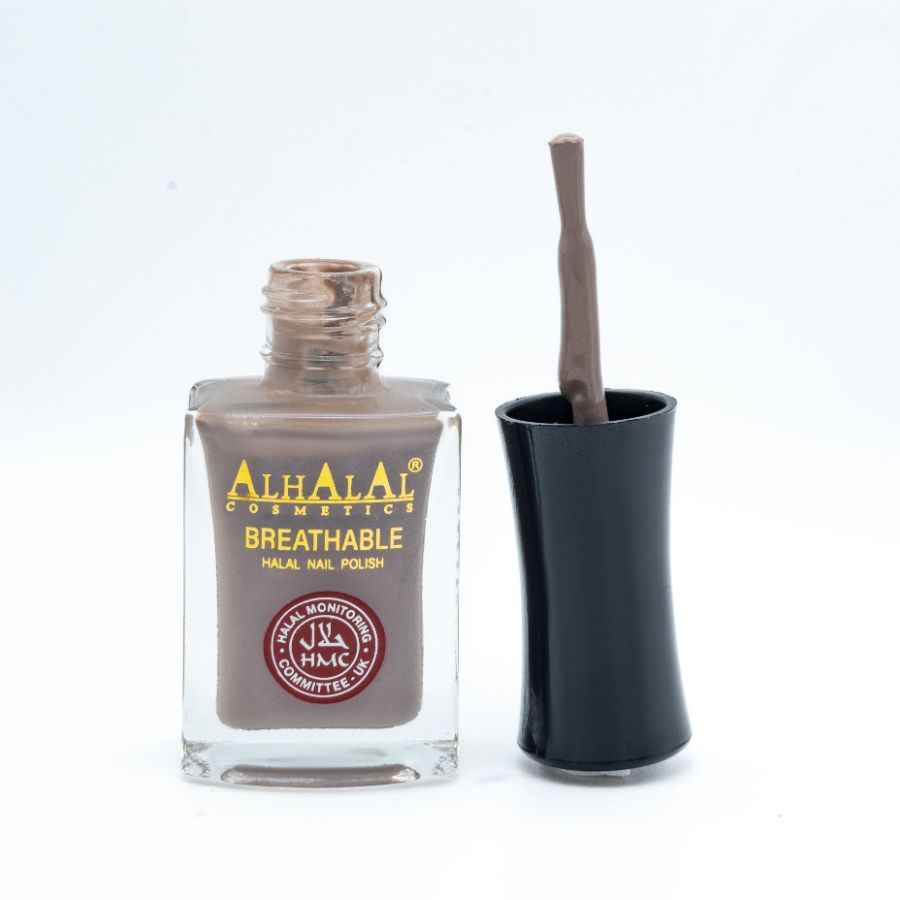 AL-147 SAMIA KLARER BRAUNER NAGELLACK – Halal Cosmetics