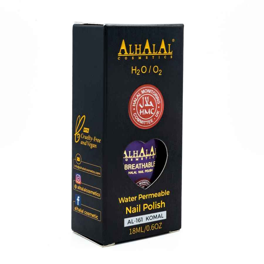 AL-161 KOMAL NAGELLAK PAARS – Halal Cosmetica