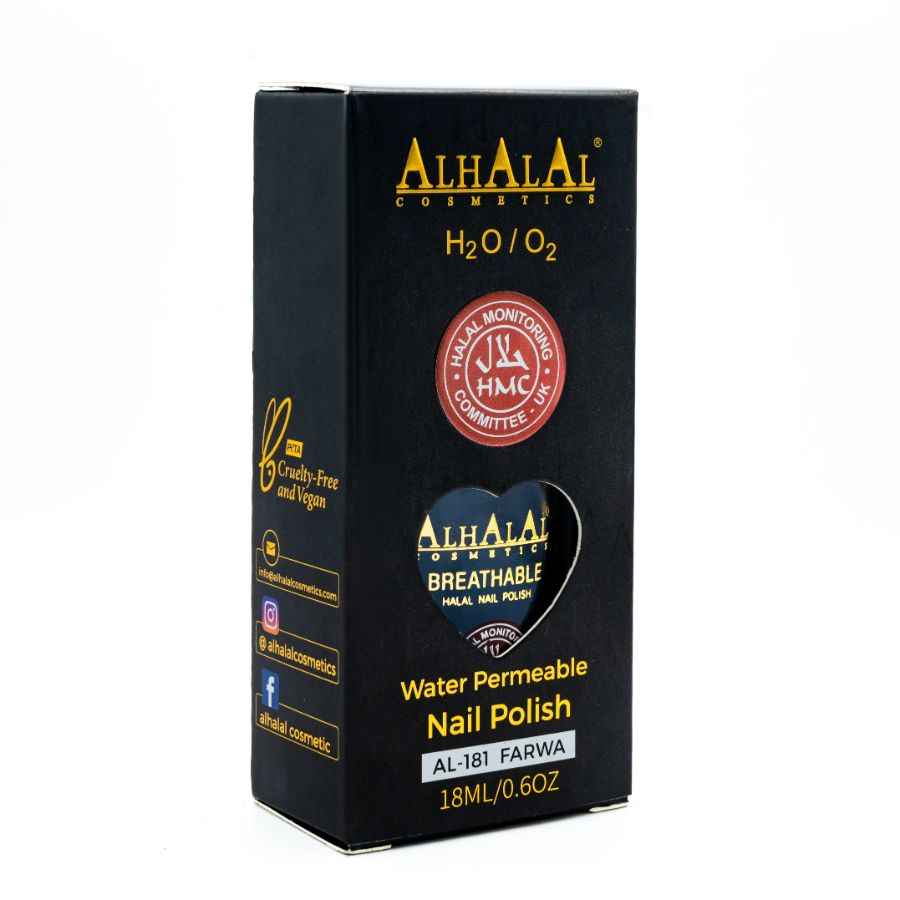 AL-181 FARWA WITTE NAGELLAK – Halal Cosmetica