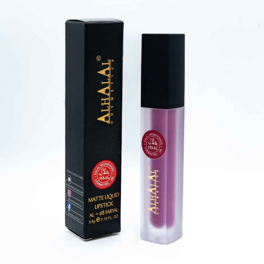 AL-63 FARYAL MATTE flüssiger lila Lippenstift