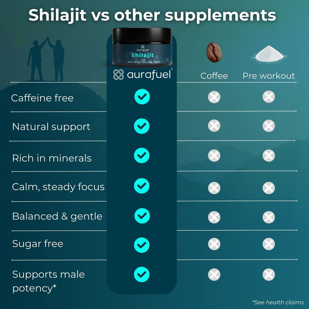 Reines Shilajit-Harz aus dem Himalaya – 100 % authentisch und gereinigt