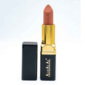 Alhalal Cosmetics Samtlippenstift in elegantem Braun mit goldenem Ärmel