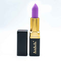 Alhalal Cosmetics lila Lippenstift in Samttextur mit goldenem und schwarzem Ärmel