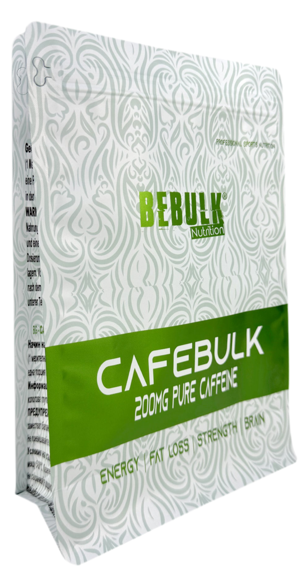 Cafebulk – Koffeinpulver – BeBulk Nutrition