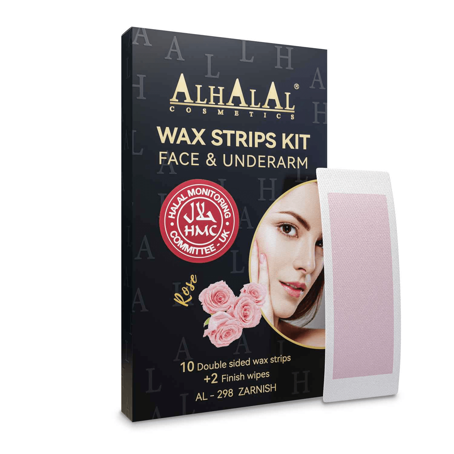 AL-298 ZARNISH WACHSSTREIFEN FÜR GESICHT UND ACHSELHÖHLEN – Halal Cosmetics