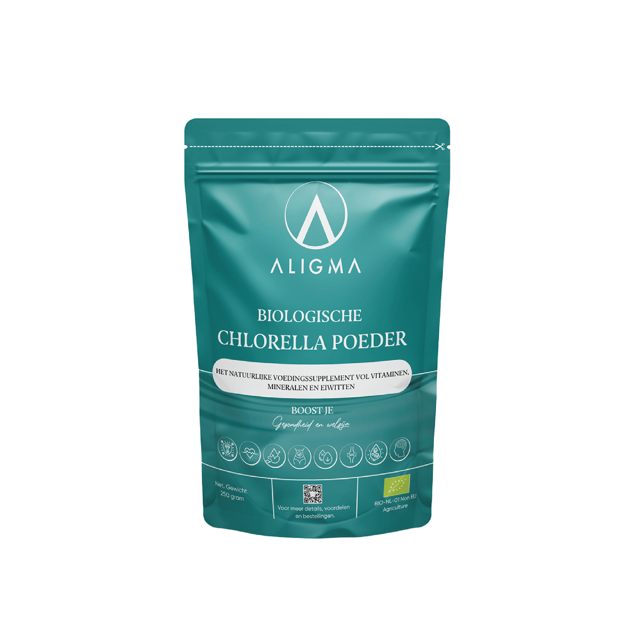 Organisches Chlorella-Pulver für Tiere 250 Gramm