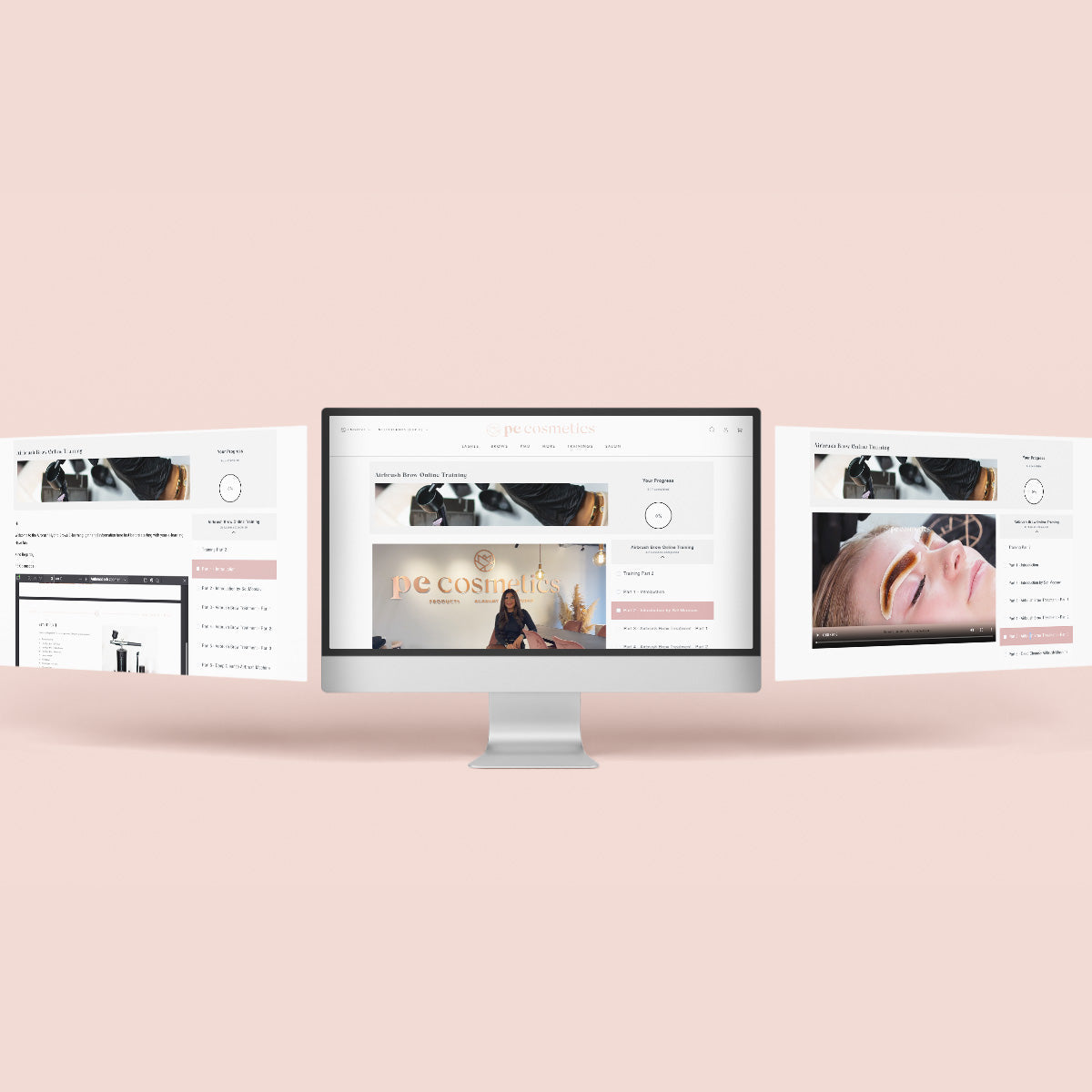 Airbrush Brow Online-Schulung (verschiedene Sprachen)
