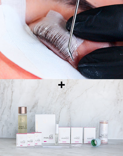Online Training Lash Volume Lift + Starterkit (verschiedene Sprachen)